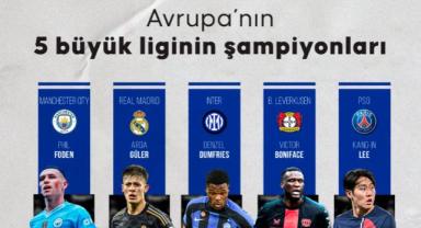 Manchester City, Premier Lig'de üst üste 4 şampiyonluk yaşayan ilk takım oldu