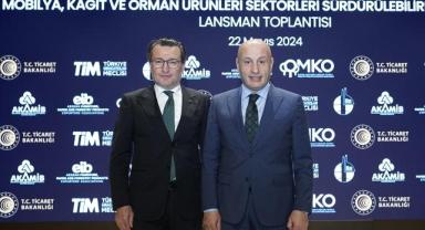 Mobilya, Kağıt ve Orman Ürünleri İhracatçı Birliği Sürdürülebilirlik Eylem Planı açıklandı