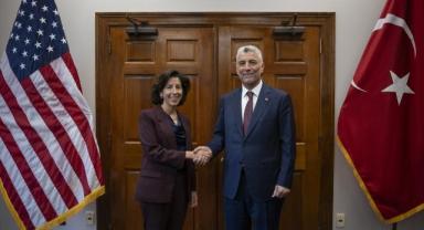 Ticaret Bakanı Bolat, Amerikalı mevkidaşı Raimondo ile görüştü: