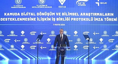 TÜBİTAK ile İŞKUR ve SGK arasında işbirliği protokolü imzalandı
