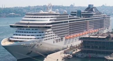 MSC Splendida gemisi İstanbul hareketli turları için seferlerine başladı