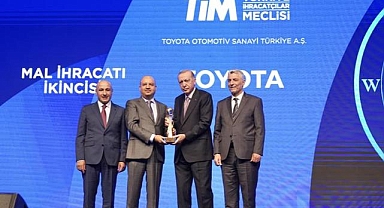 Toyota Üst Yöneticisi Şahin, TİM'in verdiği 