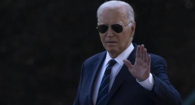 ABD Başkanı Biden, Kovid-19 testi pozitif çıktıktan sonra ilk kez görüntülendi