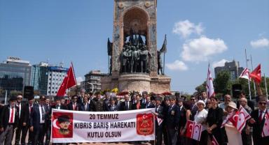 İstanbul'da, Kıbrıs Barış Harekatı'nın 50. yıl dönümü dolayısıyla tören düzenlendi