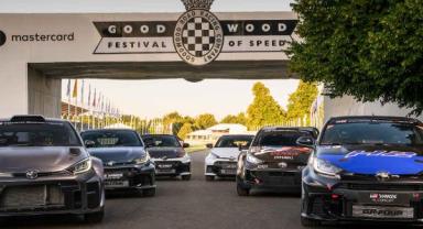 Toyota, Goodwood Hız Festivali'nde yeni modellerini sergiledi