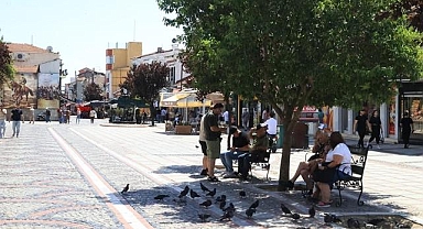Trakya'da sıcak hava bunaltıyor
