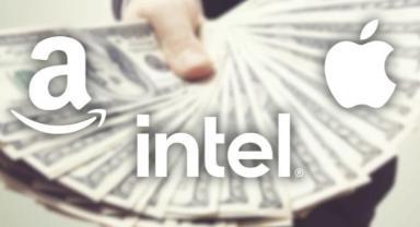  Apple ve Amazon'un geliri nisan-haziran döneminde arttı,