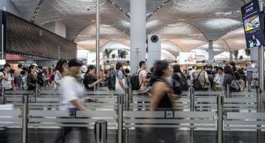 Türkiye'deki yolcuların yüzde 55'i İstanbul havalimanlarından uçtu