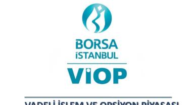 VİOP'ta endeks kontratı güne yükselişle başladı