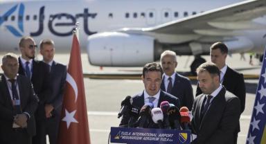 AJet İstanbul ile Bosna Hersek'in Tuzla kenti arasında uçak seferlerine başladı