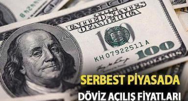Serbest piyasada döviz açılış fiyatları