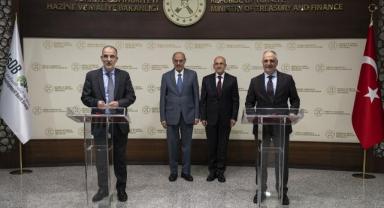 Bakan Şimşek, İslam Kalkınma Bankası Başkanı Al Jasser ile görüştü