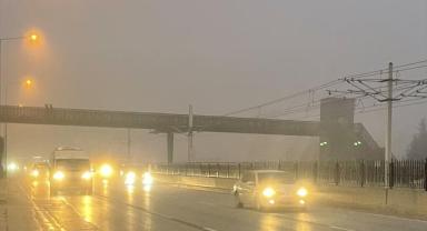 Bursa'da yoğun sis etkili oluyor