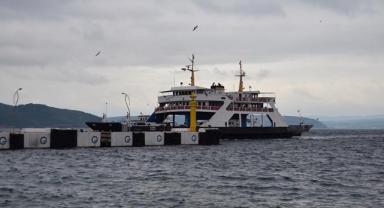 Çanakkale'de fırtına nedeniyle yarınki bazı feribot seferleri iptal edildi