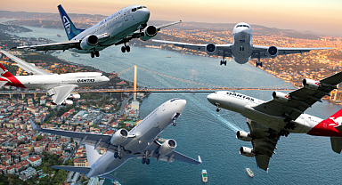 İstanbul'da yağış ve elektrik yüklü bulutlar hava trafiğini olumsuz etkiledi