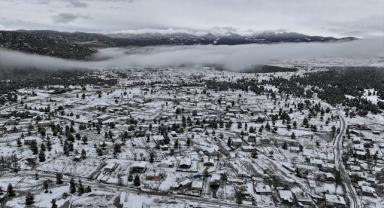 Muğla'da sağanak, yüksek kesimlerinde kar etkili oluyor