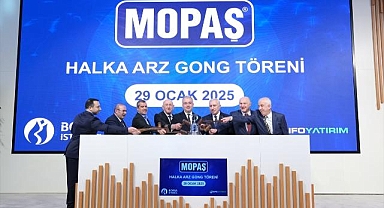 Borsa İstanbul'da gong Mopaş için çaldı