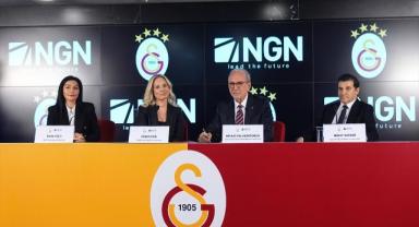 Galatasaray Kulübü ile teknoloji firması NGN sponsorluk anlaşması imzaladı