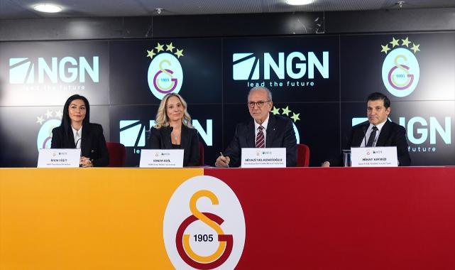 Galatasaray Kulübü ile teknoloji firması NGN sponsorluk anlaşması imzaladı