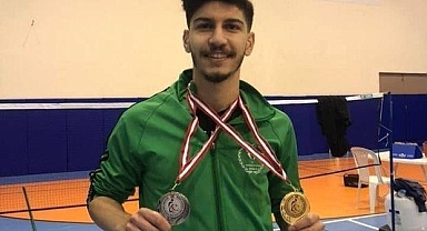 Para badmintoncu Sedat Tümkaya, Mısır'da bronz madalya aldı