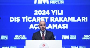 TİM Başkanı Gültepe 2024 yılı dış ticaret verilerinin açıklandığı programda konuştu: