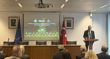 Türkiye'nin döngüsel ekonomiye geçişi Brüksel'de tanıtıldı