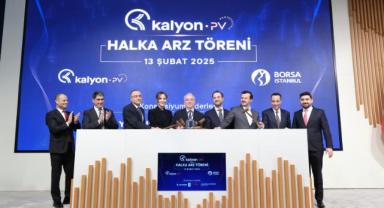 Borsa İstanbul'da gong Kalyon PV için çaldı