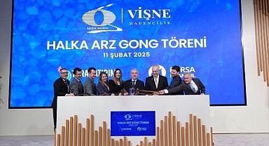 Borsa İstanbul'da gong Vişne Madencilik için çaldı