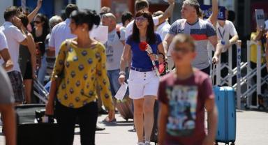 Rus turistler 2024'te en çok Türkiye'ye seyahat etti