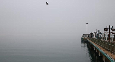 Tekirdağ'da sis deniz ve kara ulaşımını olumsuz etkiledi