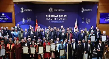 Ömer Bolat, Ahi Esnaf Beratı Takdim Töreni'nde konuştu: