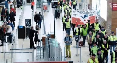 Yeni grev dalgası Berlin'de toplu ulaşımı durma noktasına getirdi