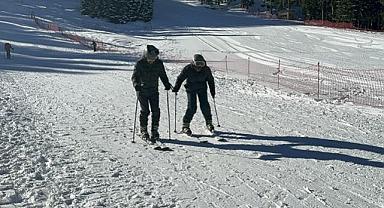 Yurduntepe Kayak Merkezi'nde sezon sürüyor
