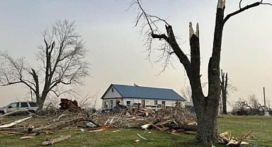 ABD'de şiddetli fırtınalar ülkenin orta ve güney kesimlerini olumsuz etkiliyor