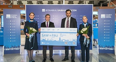 AJet, Kırgızistan'ın başkenti Bişkek'e uçuş başlattı