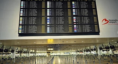 Belçika'da çalışanlar greve gitti