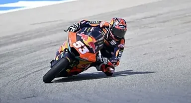 Deniz Öncü, Moto2'de ABD yarışını tamamlayamadı