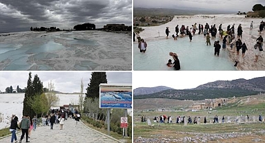 Pamukkale bayram tatilinin başından beri 19 bini aşkın turist ağırladı