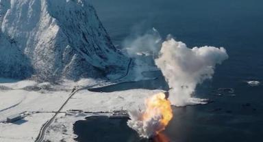 Alman uzay roketinin infilakı kara ve su ekosistemine tehdit oluşturuyor