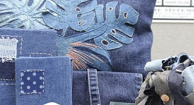 Atık denim kumaşlardan tasarımlar tekstil sektörünün atık yükünü azaltıyor