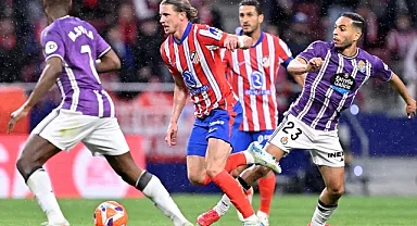 Atletico Madrid, LaLiga'da Valladolid'i 4-2 yendi