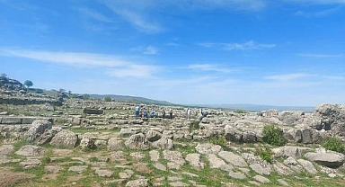 Bayram tatilinde Alacahöyük ve Hattuşa'yı 6 bin 873 kişi ziyaret etti