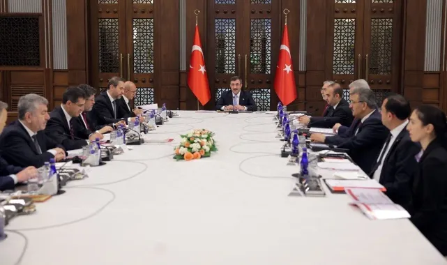 Ekonomi Koordinasyon Kurulu, Cumhurbaşkanı Yardımcısı Yılmaz başkanlığında toplandı