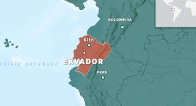 Ekvador'da 6,3 büyüklüğünde deprem