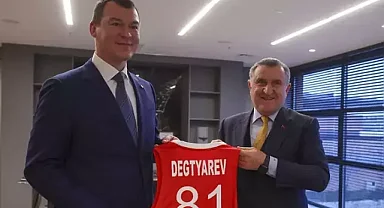 Gençlik ve Spor Bakanı Bak, Rus mevkidaşı Degtyarev'i İstanbul'da ağırladı