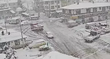 Kastamonu'da kar etkili oldu