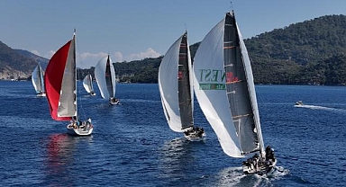 Marmaris MIYC Kış Trofesi Yat Yarışları'nın 3. ayağı tamamlandı