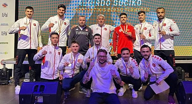 Milli boksörler, Litvanya ve Belçika'daki turnuvalarda 14 madalya kazandı