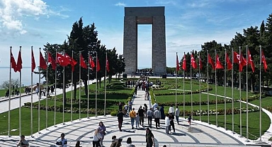 Tarihi Gelibolu Yarımadası'nda bayram yoğunluğu yaşandı