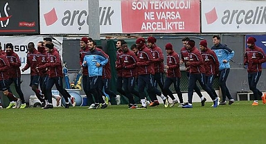 Trabzonspor, Beşiktaş maçı hazırlıklarına başladı